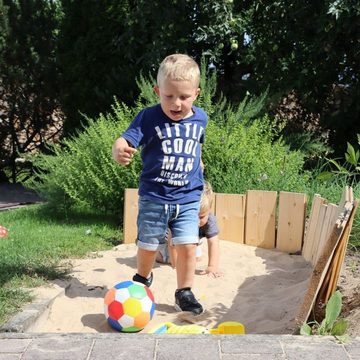 alldoro Softball 60313, Ø 18 cm bunt, extra weicher Spielball für Kinder