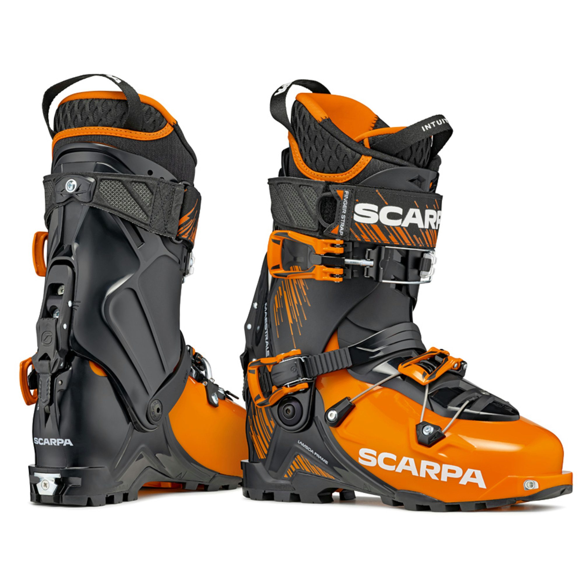 Scarpa Maestrale - Herren Tourenskischuh - orange/schwarz Skischuh