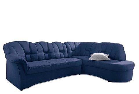 DOMO collection Ecksofa Papenburg, zeitlose Rückensteppung, günstig online kaufen