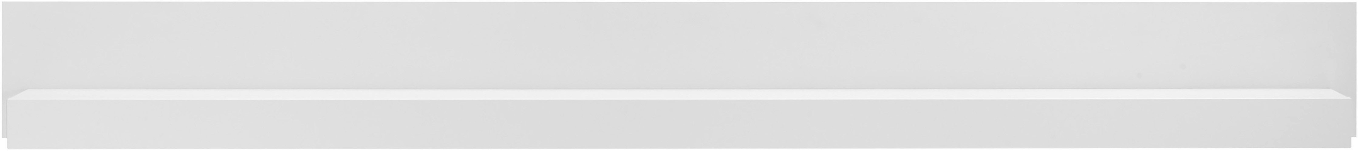 Home affaire Wandboard Chester, modernes, zeitloses Wandregal, Wandhalter mit Stauraum, 1-tlg., vielseitig einsetzbares Hängeregel, 217 cm breit, Weiß Matt