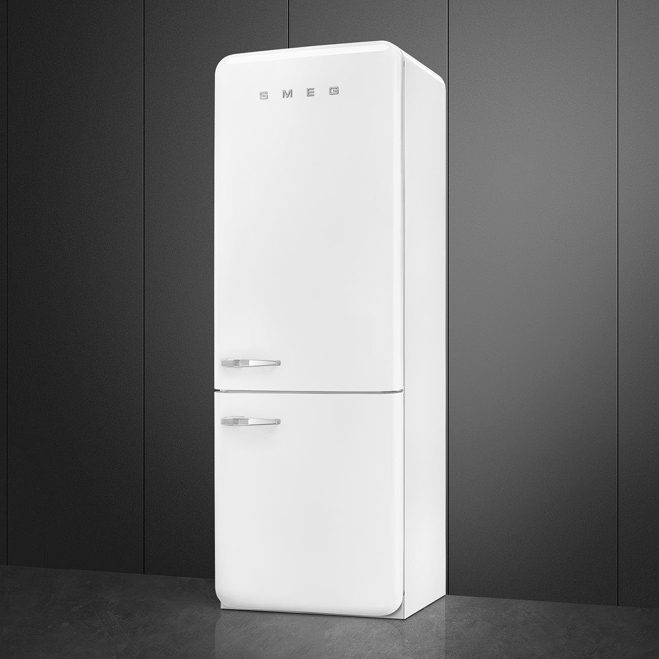 Smeg Kühl-/Gefrierkombination 205 breit 70,6 cm cm hoch, FAB38RWH5