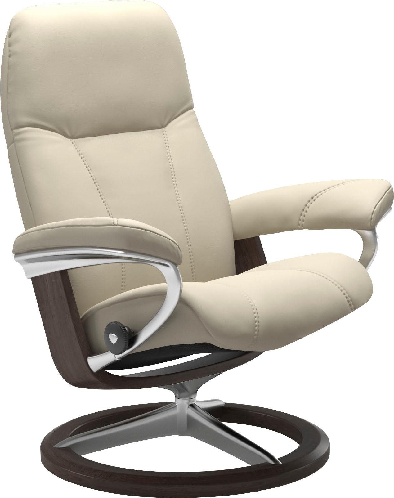 Wenge Gestell Consul, Stressless® Größe Relaxsessel S, mit Base, Signature