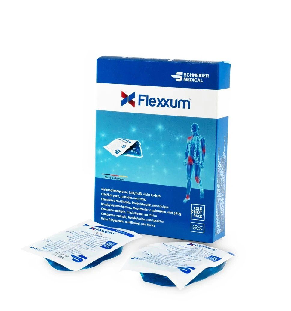 Schneider Medical Kühlakku Flexxum Kalt-/Warmkompressen, 13x15cm 2er-Set