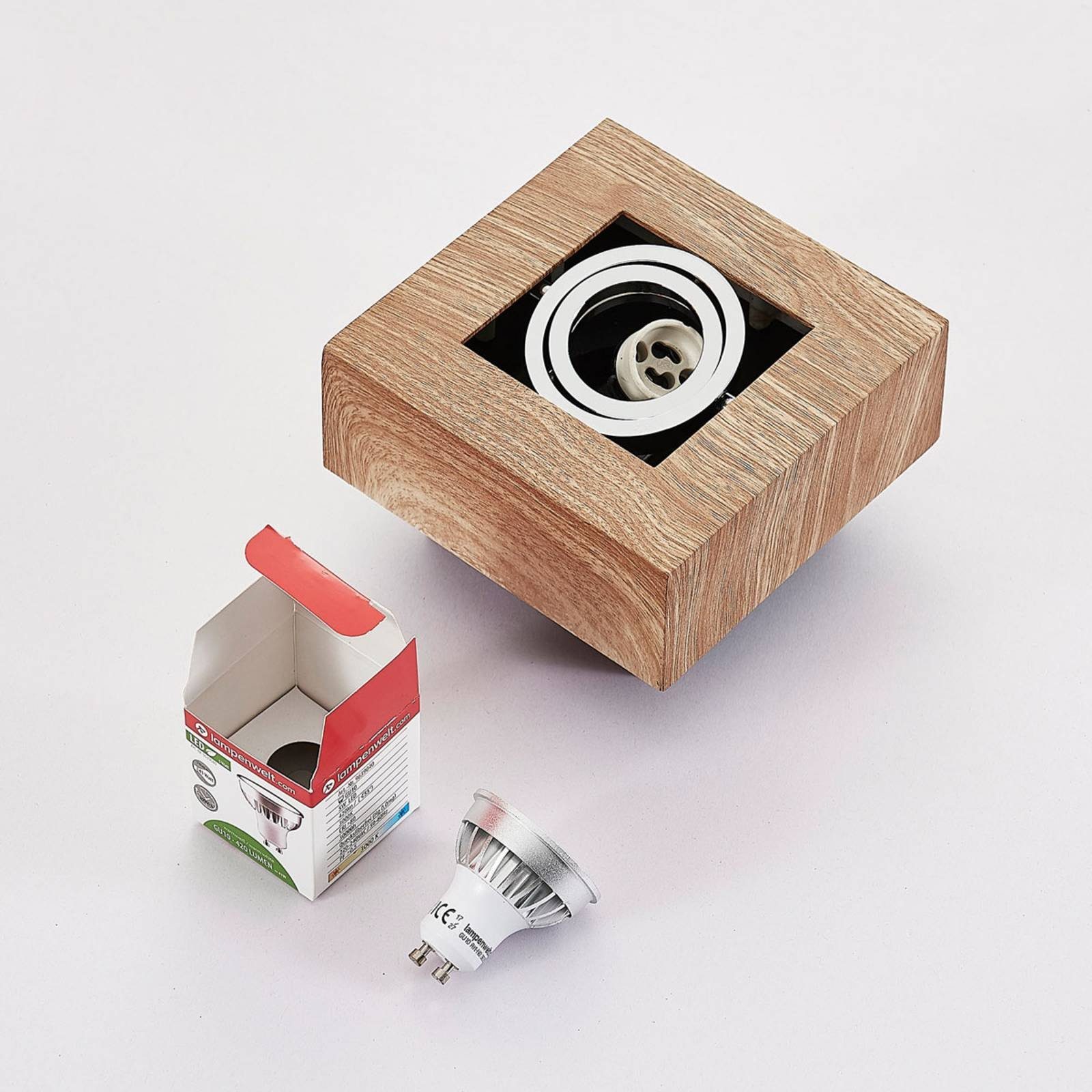 Arcchio Deckenstrahler Vince, Metall IP20, 1 x 10 W LED