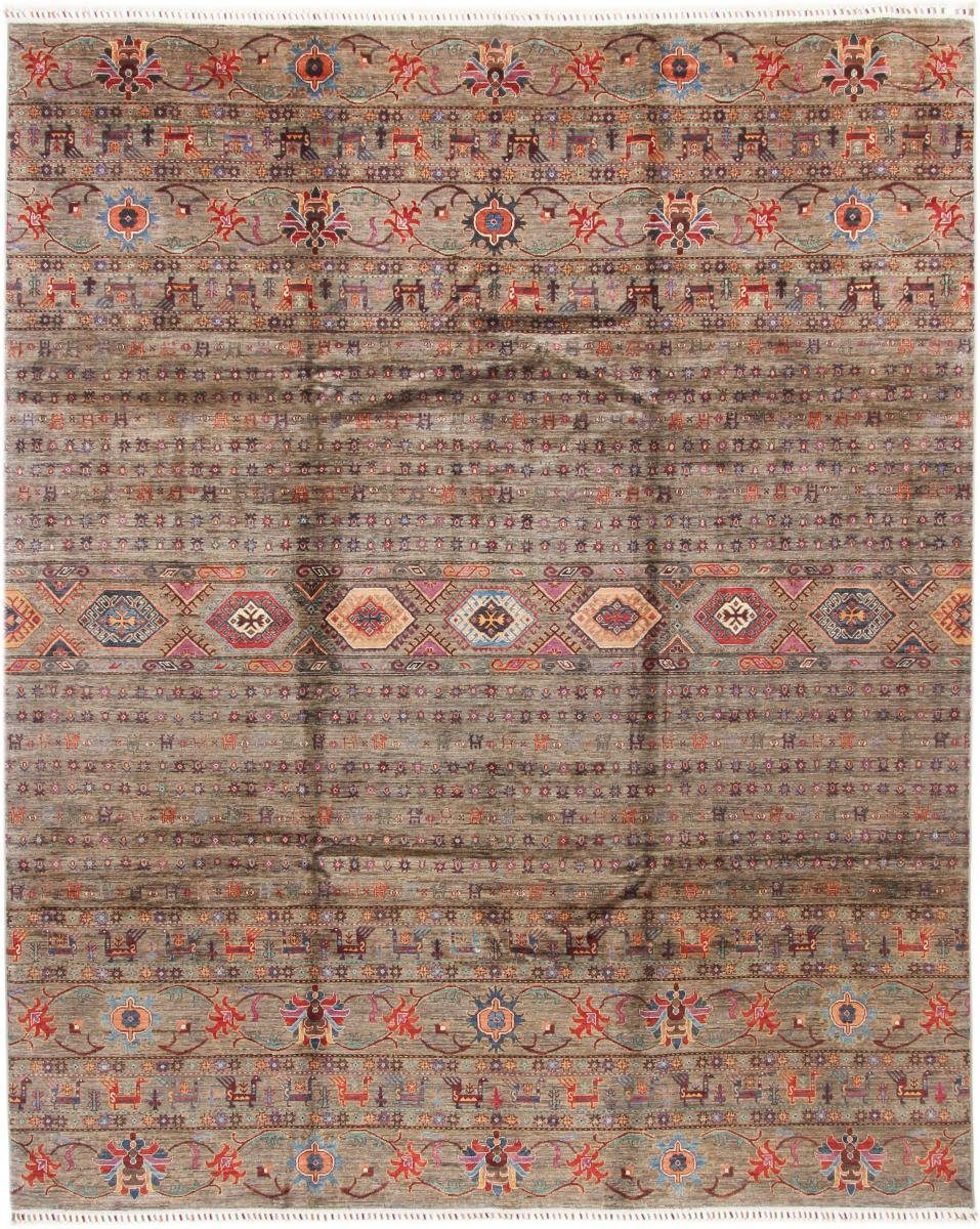 Orientteppich Arijana Shaal 246x302 Handgeknüpfter Orientteppich, Nain Trading, rechteckig, Höhe: 5 mm