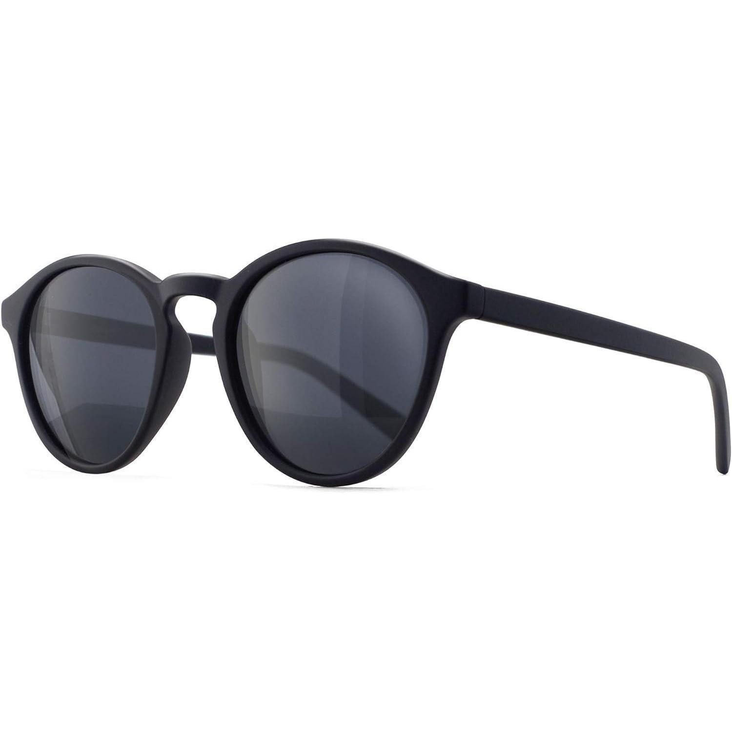 LuxusKollektion Retrosonnenbrille Sonnenbrille Damen Polarisierte TR90 Rahmen UV400 Retro Schwarz Grau