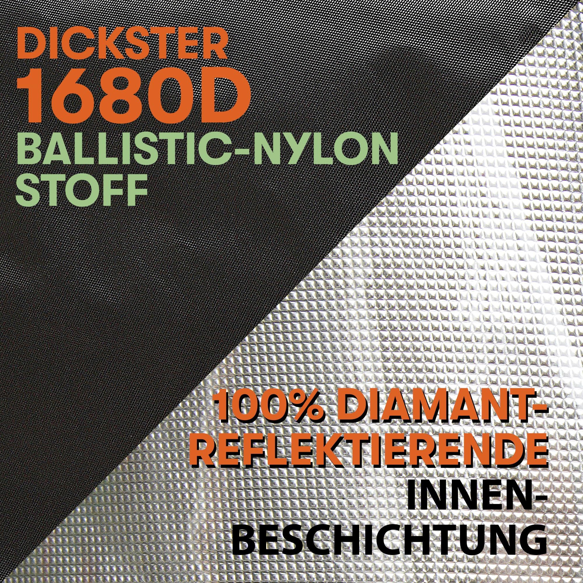 Grow Expert Gewächshaus Grow Box Zelt - 1680D Stoff ultradicht & stärkste Reißverschlüsse, Diamantreflektierende Innenseite, hohes Anbauzelt und EZ-View-Fenster