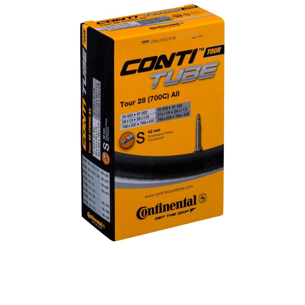 Fahrradschlauch Continental Schlauch Tour 28\" All, geeignet für Reifengrößen 32-622 b