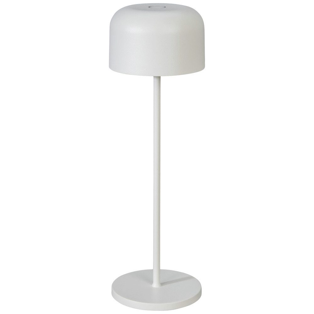 KONSTSMIDE LED Tischleuchte Konstsmide 7834-250 Lille LED-Akku-Tischlampe 3.5 W Warmweiß Weiß