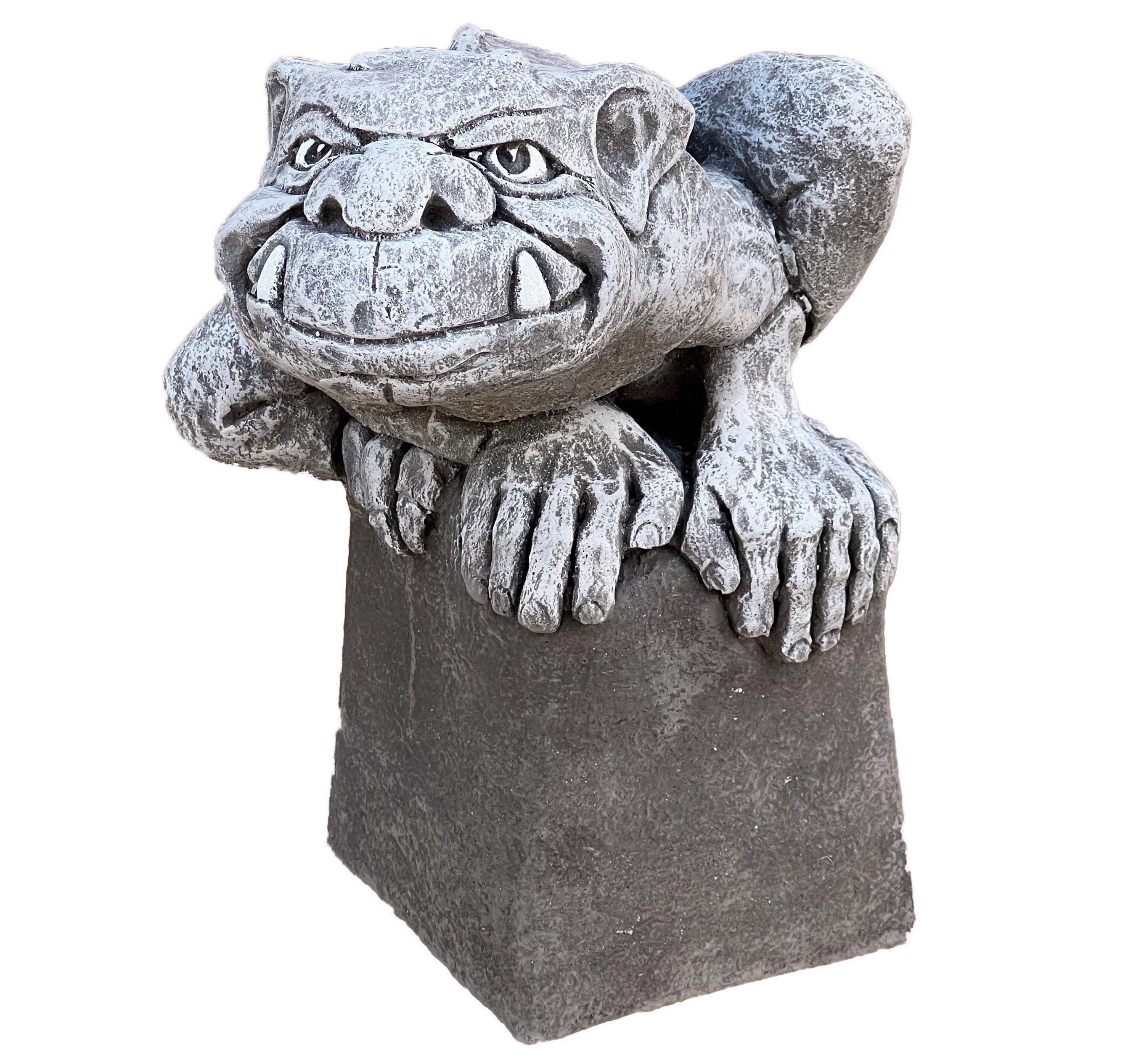 Stone and Style Gartenfigur Steinfigur Gargoyle Edgar 9,4 kg frostfest wetterfest