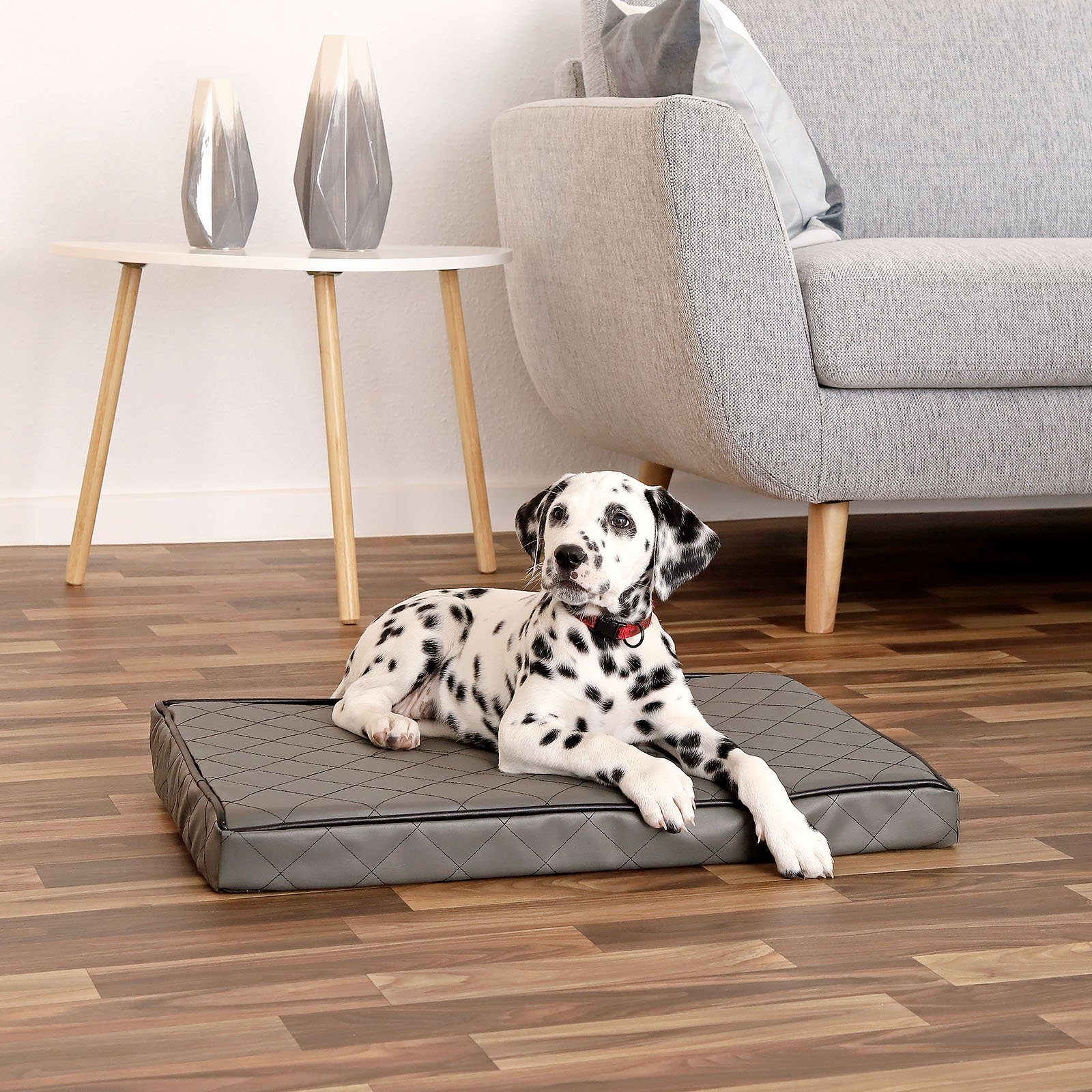 lionto Tierkissen Orthopädische Hundematte aus Kunstleder, günstig online kaufen
