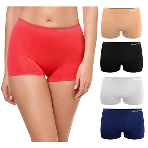 Holland Underwear Panty 5x GIANVAGLIA Deluxe Damen Baumwolle Boxershort 3007 Größe: S-L
