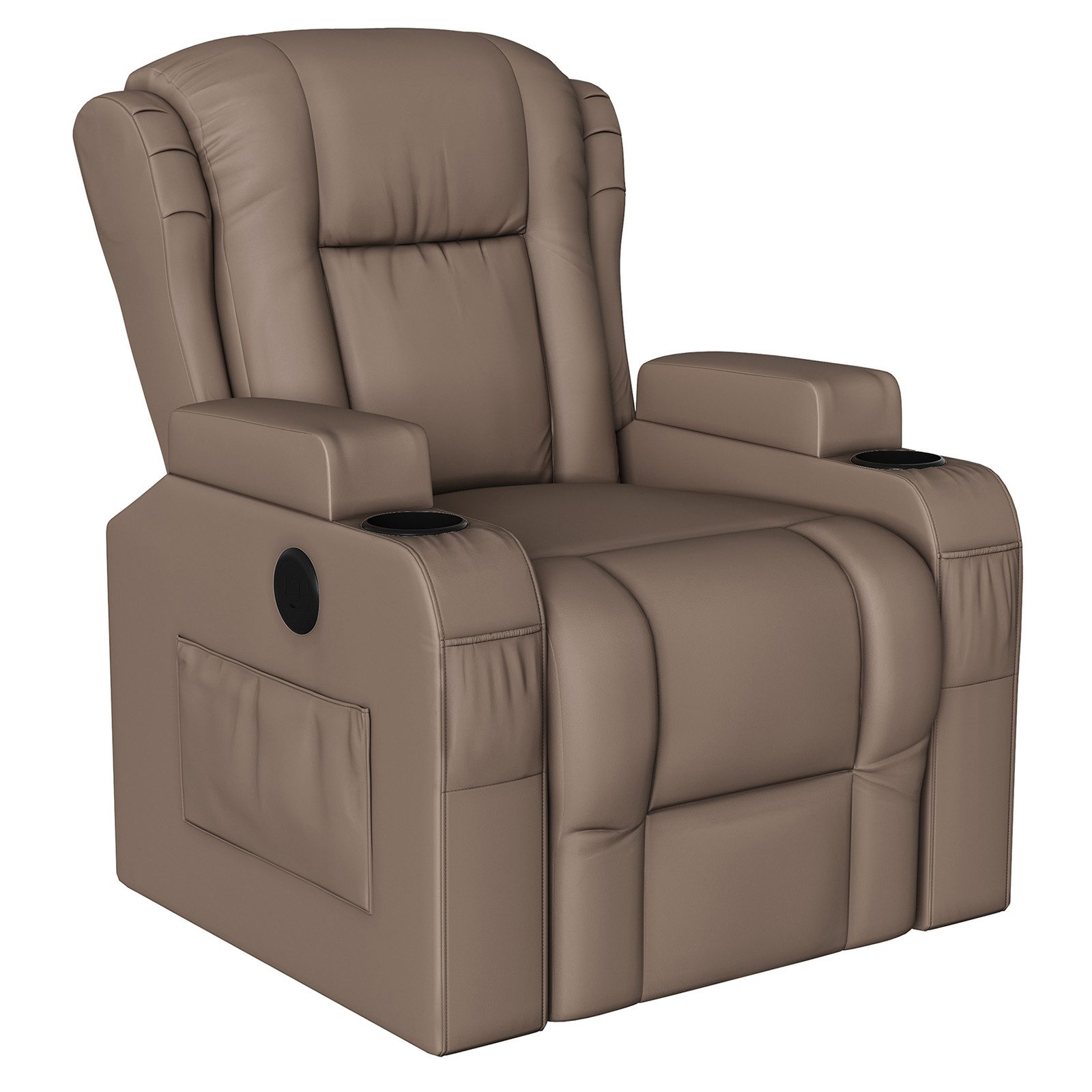 Massagesessel Elektrisch Relaxsessel mit Massagefunktion und Liegefunktion