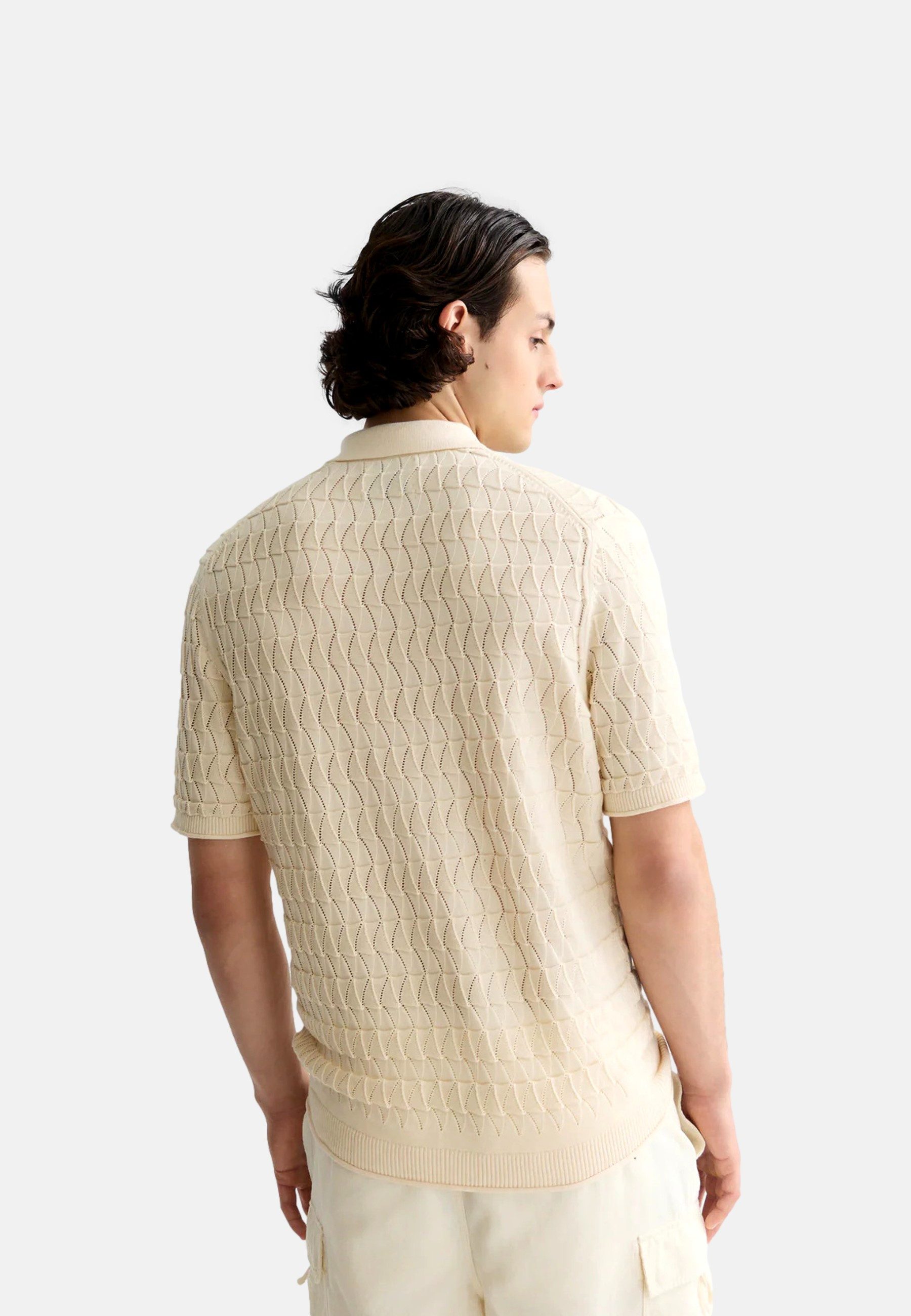 Scotch & Soda Poloshirt Poloshirt Kurzarmshirt mit Polokragen (1-tlg., 1)