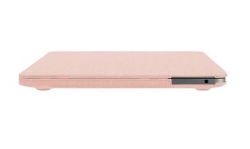 INCASE Laptop-Hülle Hardshell Case Woolenex 33,8 cm (13,3 Zoll), [MacBook Pro 13,3" Zoll Hardshell Hülle, Verbundmaterial aus Wolle / Polyester, Aussparungen für die Lüftungsschlitze, Leicht & Dünn] - blush pink