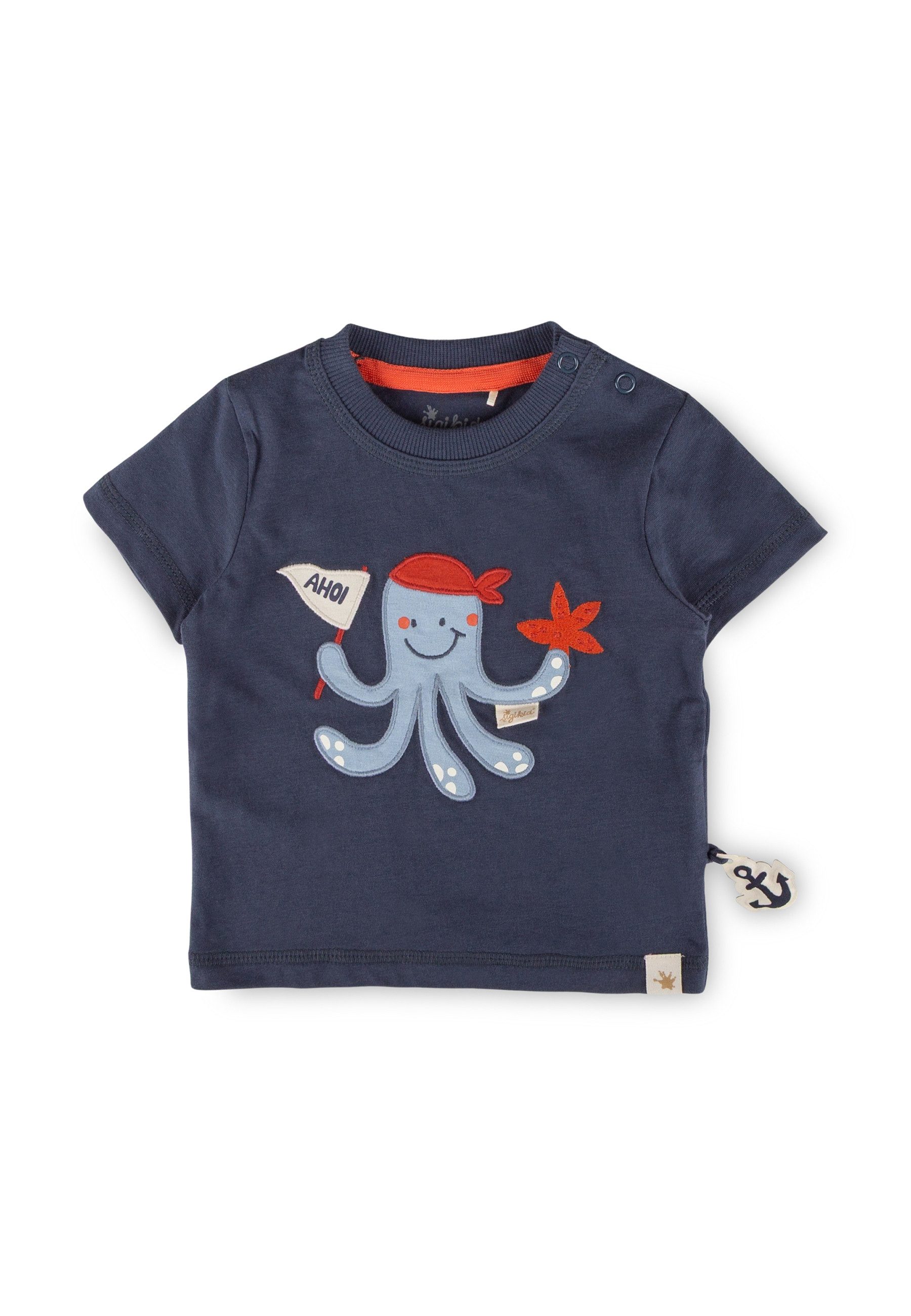 Sigikid T-Shirt Ahoi Little Pirate für Babys Jungen (1-tlg)