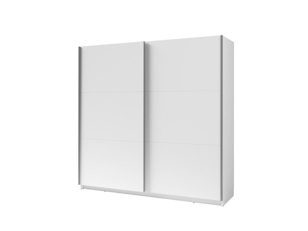 Home affaire Kleiderschrank MALOJA modern mit viel Stauraum, Fächer & Kleiderstange, Breite 150 cm Garderobe mit 2 Schiebetüren, mit/ohne Spiegel, erhältlich in – Bild 2 von 5