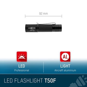 ANSMANN AG LED Taschenlampe FUTURE T50F Fokussierbare Profi-Taschenlampe - 60 Lumen