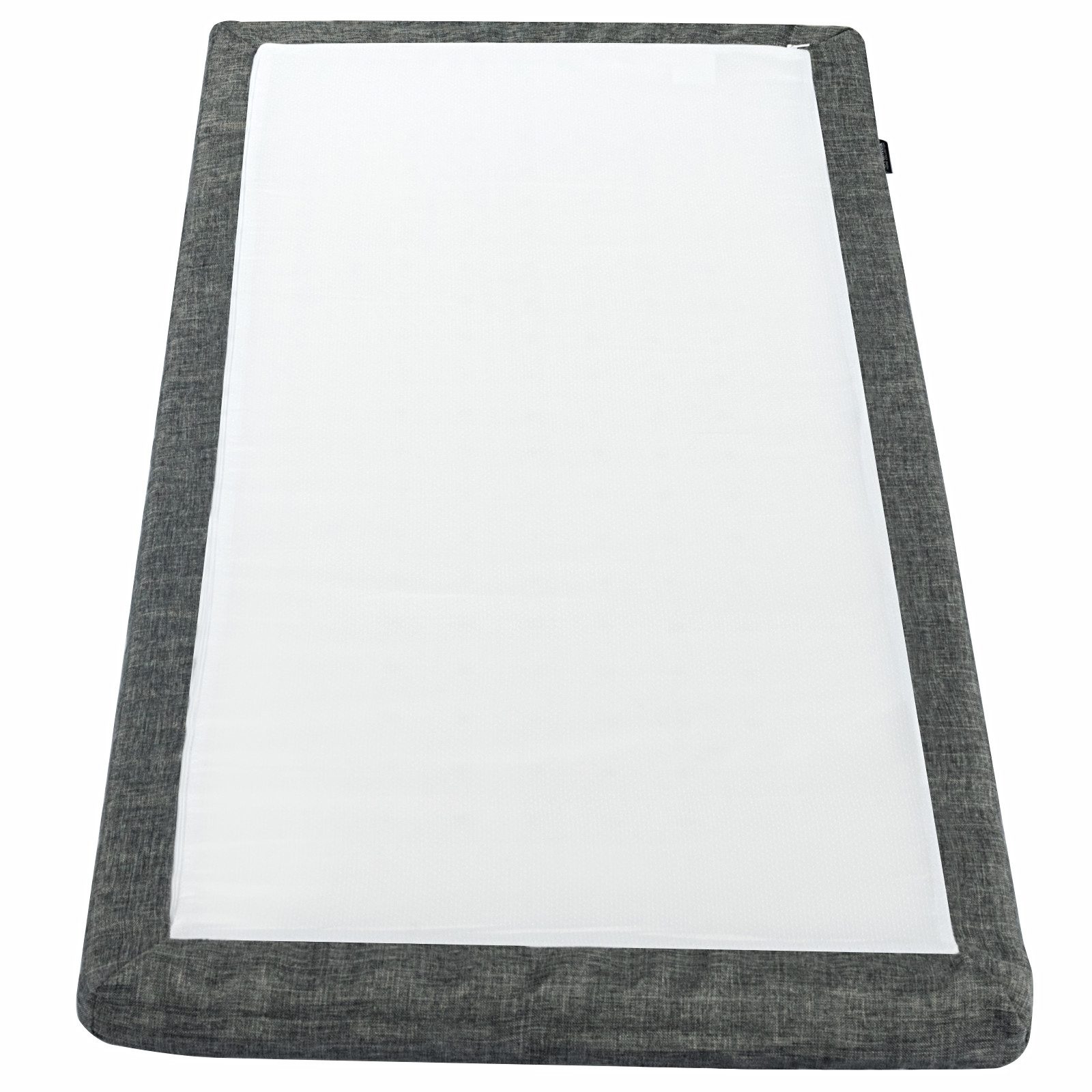 Kindermatratze, COSTWAY, mit abnehmbarem und waschbarem Bezug, 120 x 60cm