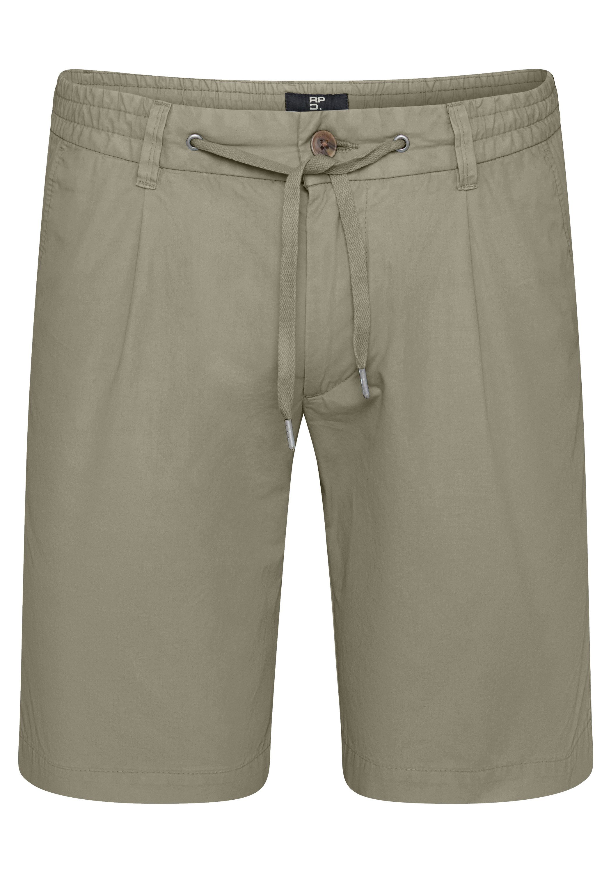 Redpoint Chinoshorts DELTA Sportive Regular Fit Jogg Bermudas aus reiner Baumwolle
