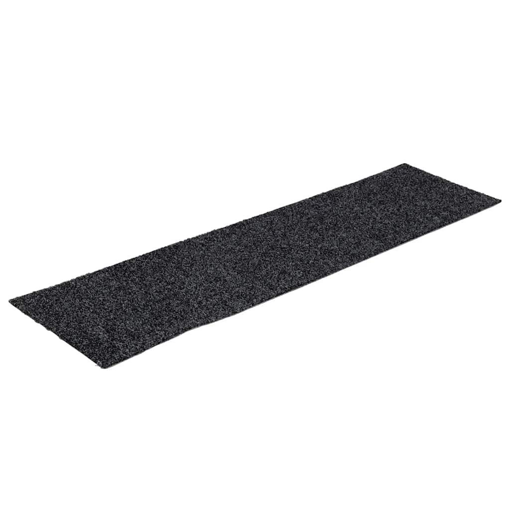 Stufenmatte Stufenmatten Selbstklebend 30 Stk. 76x20 cm Dunkelgrau Rechteckig