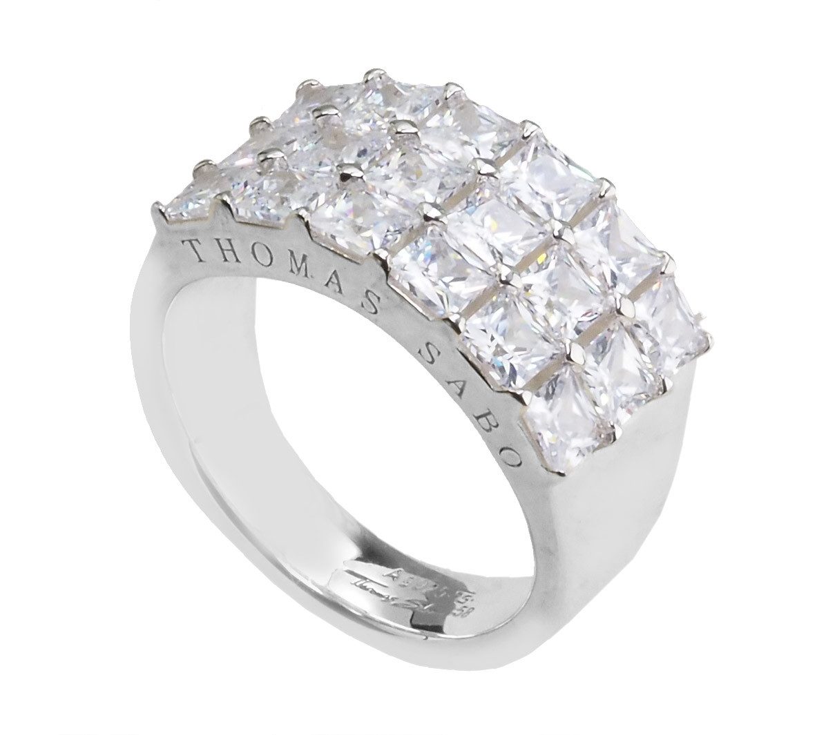 THOMAS SABO Silberring Damen TR2359-051-14-58 Ringgröße 58