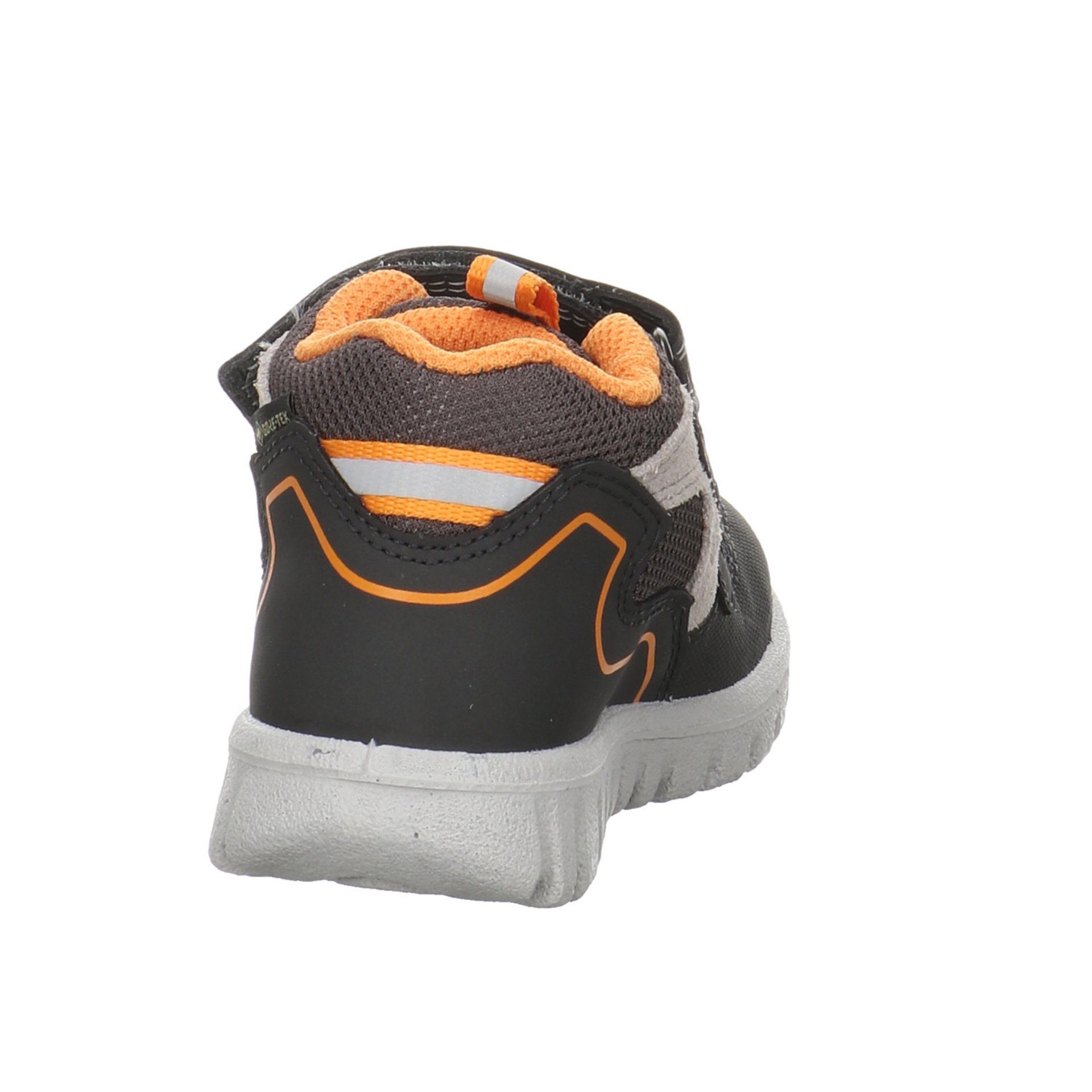 Superfit Sport 7 Mini Klettschuh Leder-/Textilkombination orange Klettschuh Leder-/Textilkombination grau