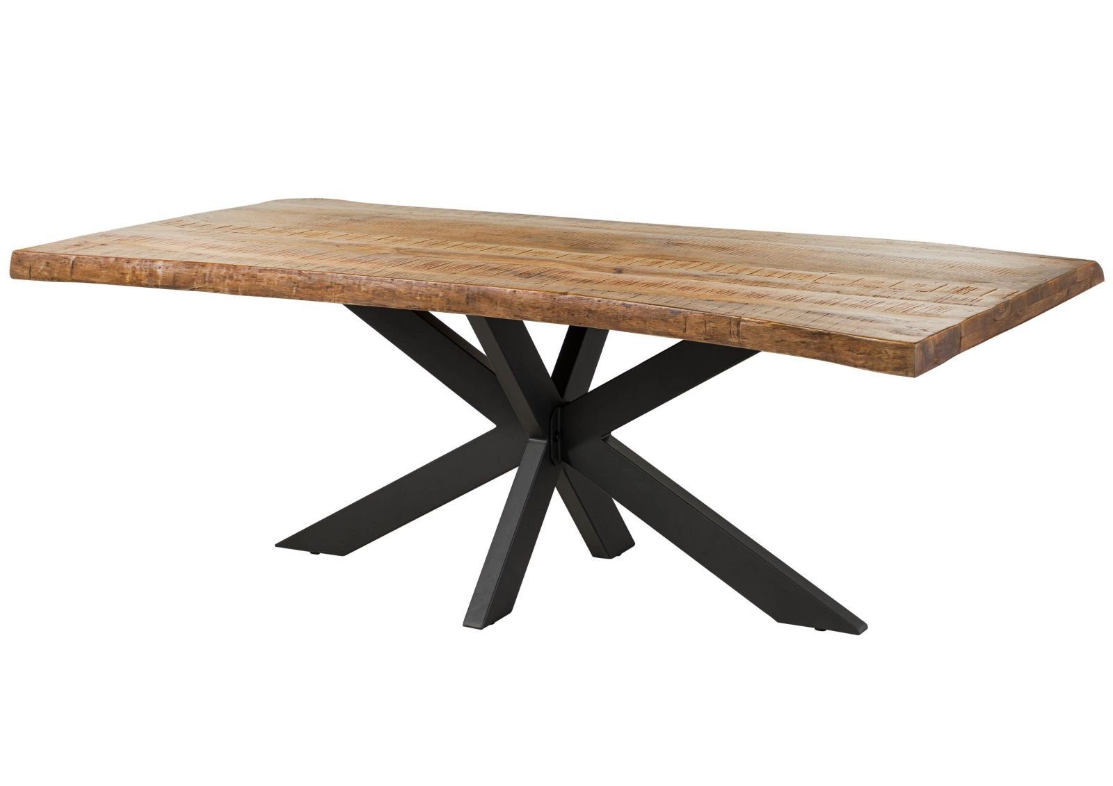 Baumkantentisch FREEFORM (200x100x77 Mango, Baumkantentisch Esstisch Akazie günstig online kaufen