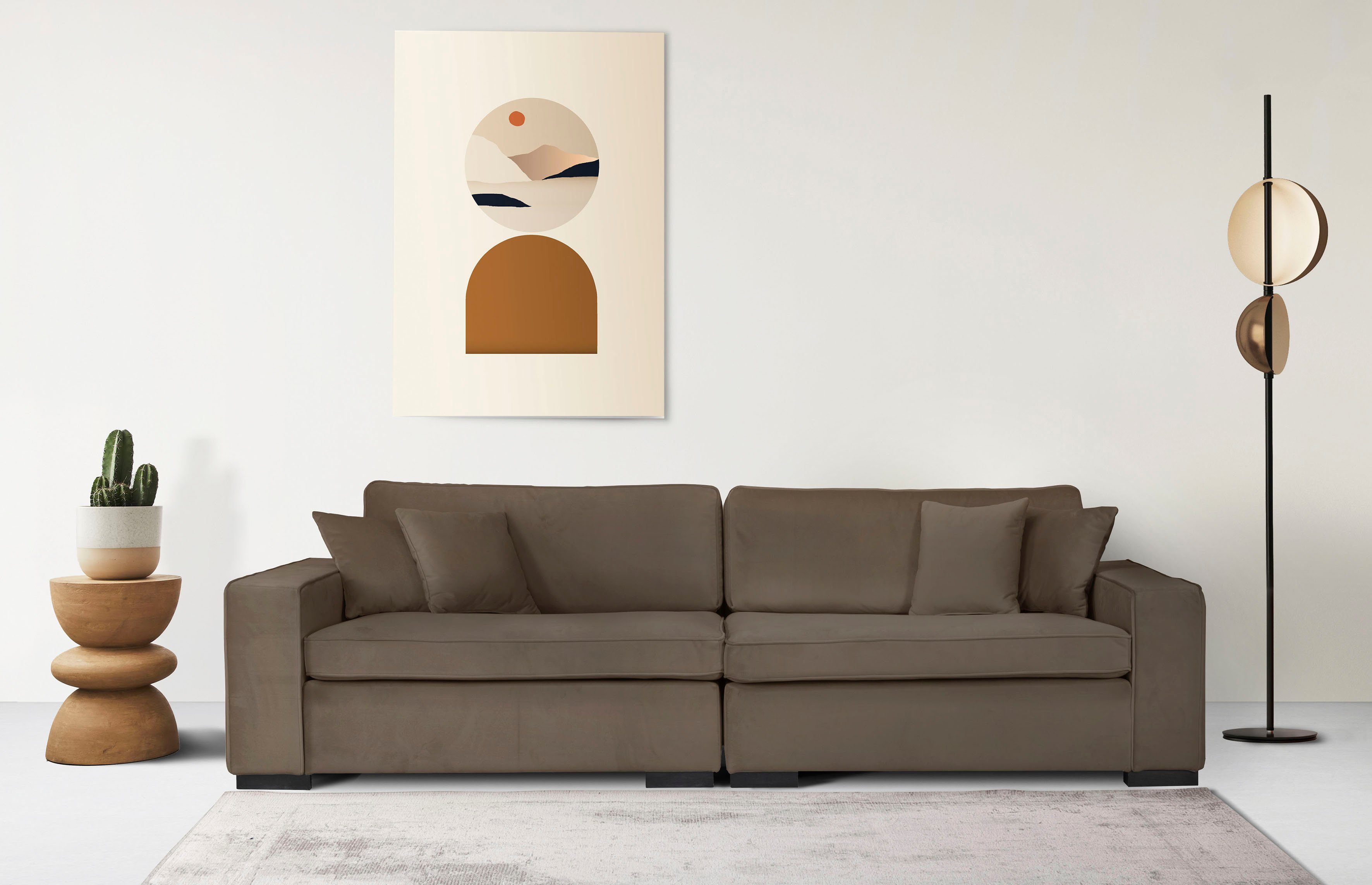 Home affaire 2-Sitzer Skara XXL, Lounge-Sofa günstig online kaufen