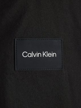 Calvin Klein Big&Tall Langarmhemd BT_COTTON NYLON OVERSHIRT mit Knopfleiste