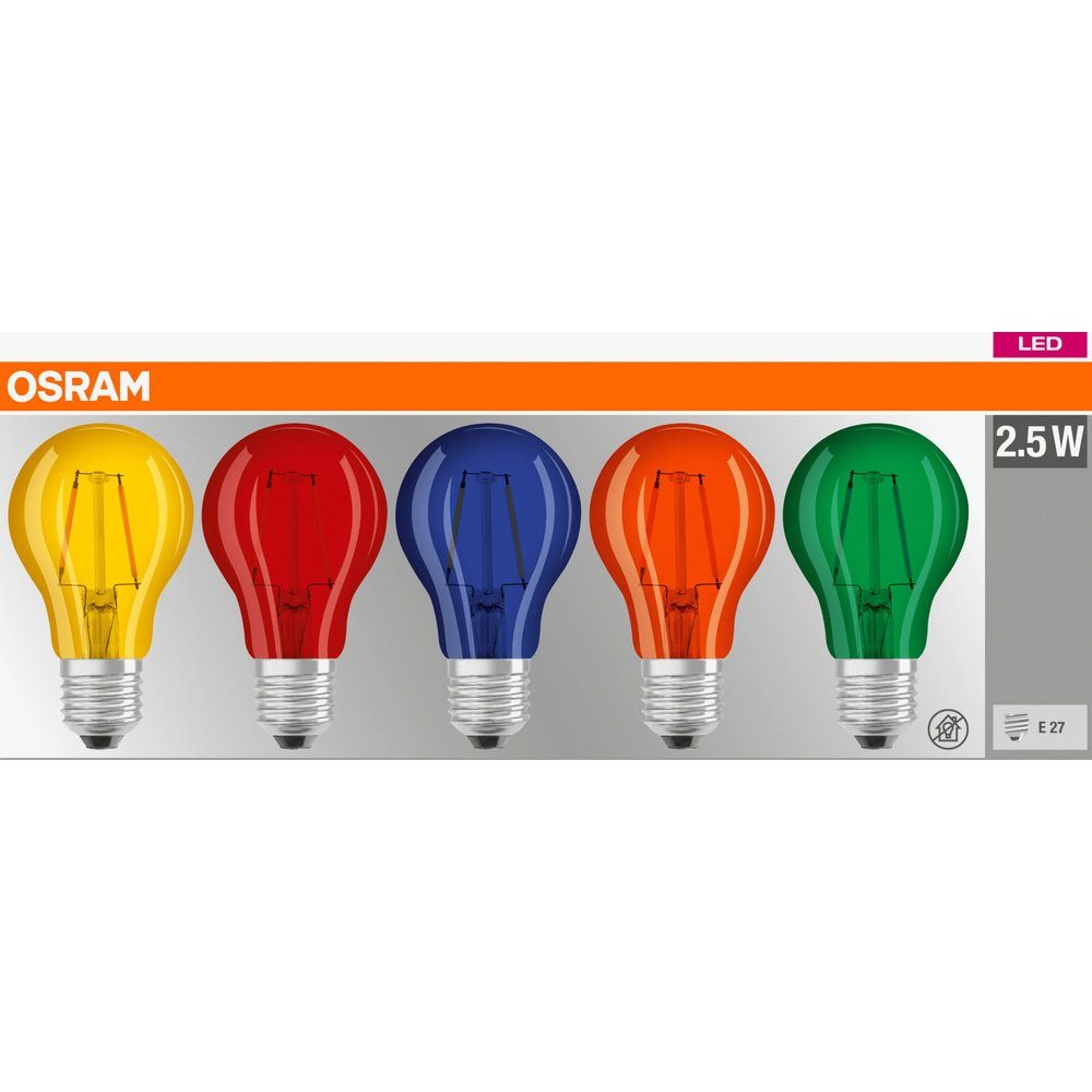 Osram LED-Leuchtmittel OSRAM HOMELIGHTING 4058075058460 LED EEK G (A - G) E27 Glühlampenform