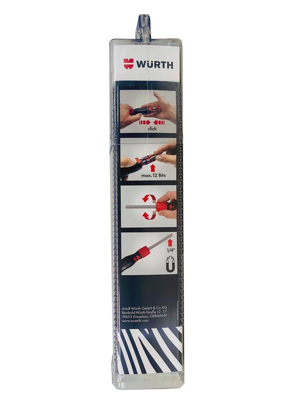 Würth Steckschlüsselsatz Zebra Steckschlüssel 56-teilig 1/4 1/2 Zoll