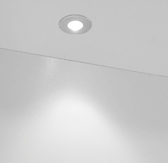 100% Qualität Helvetia LED integriert, Optima, Ein-/Ausschalter, Einbauleuchte fest Neutralweiß LED