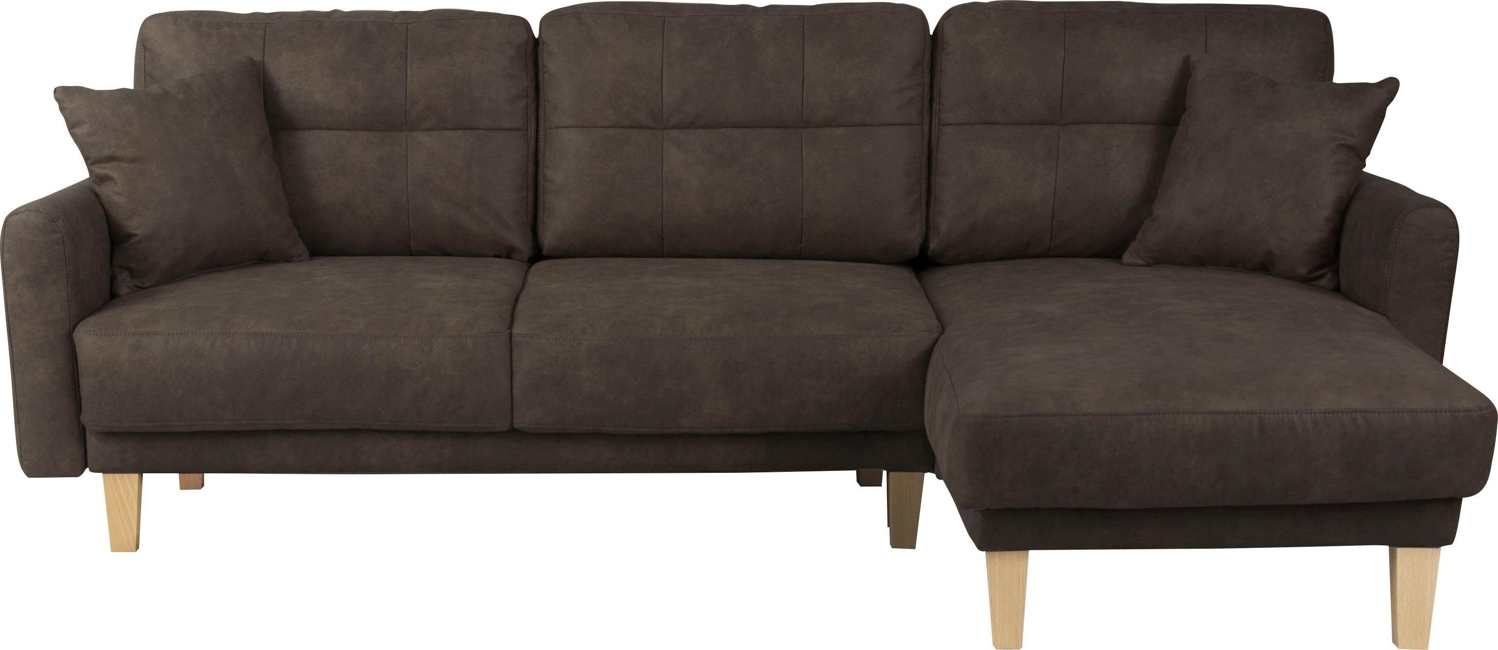 Home affaire Ecksofa TRIPLO optionale Schlafsofa günstig online kaufen