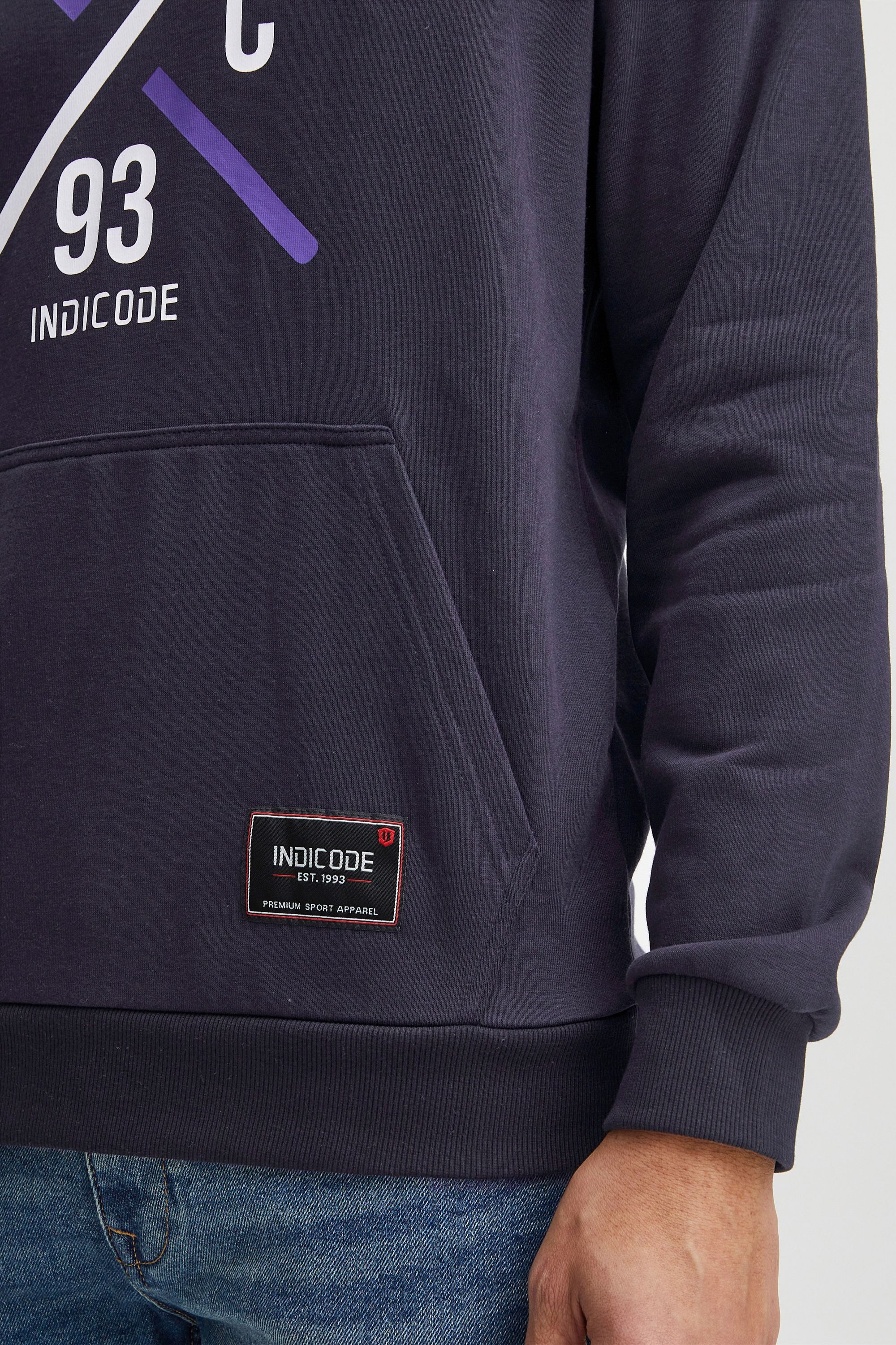 Indicode Hoodie IDLeon Modischer Pullover