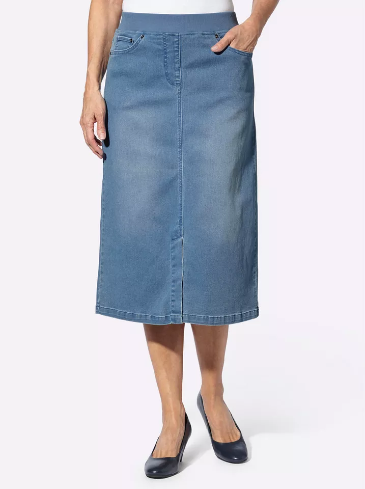 Witt A-Linien-Rock Jeans-Rock