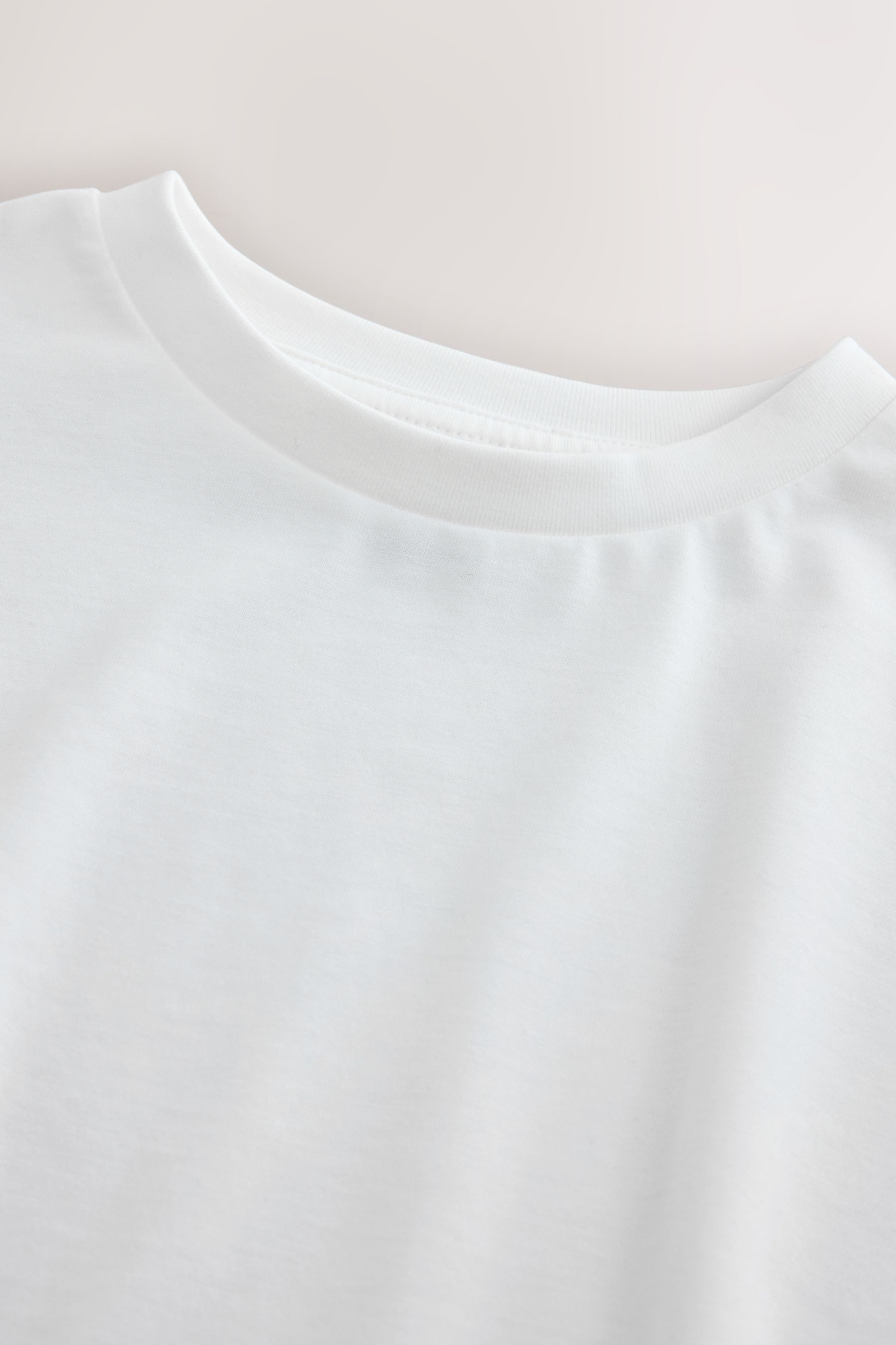 Next T-Shirt T-Shirt mit Spitzensaum (1-tlg) – Bild 4 von 4