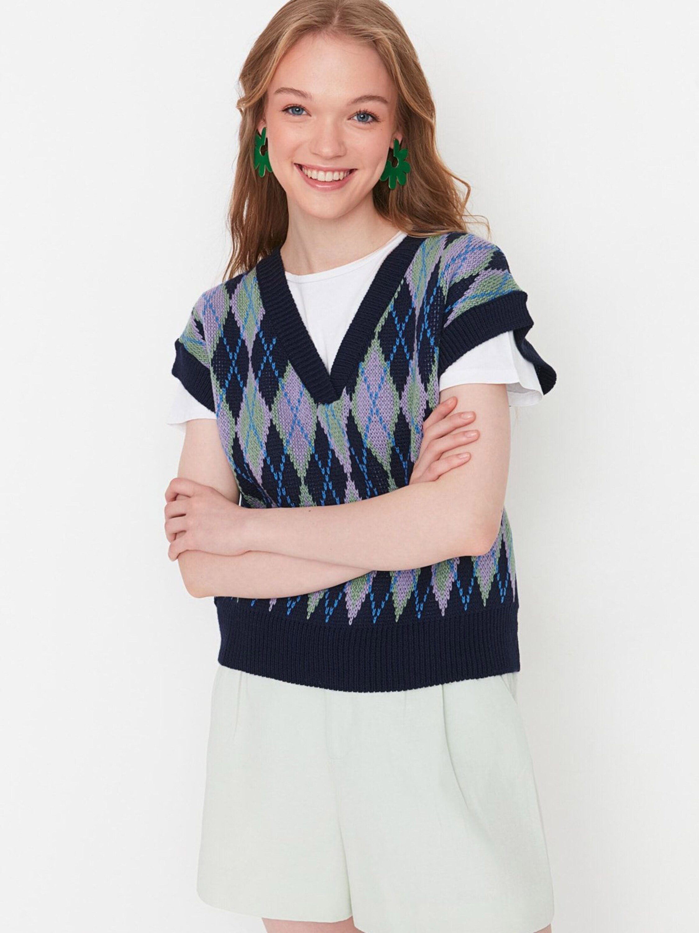 Trendyol Strickpullover (1-tlg) Plain/ohne Details günstig online kaufen