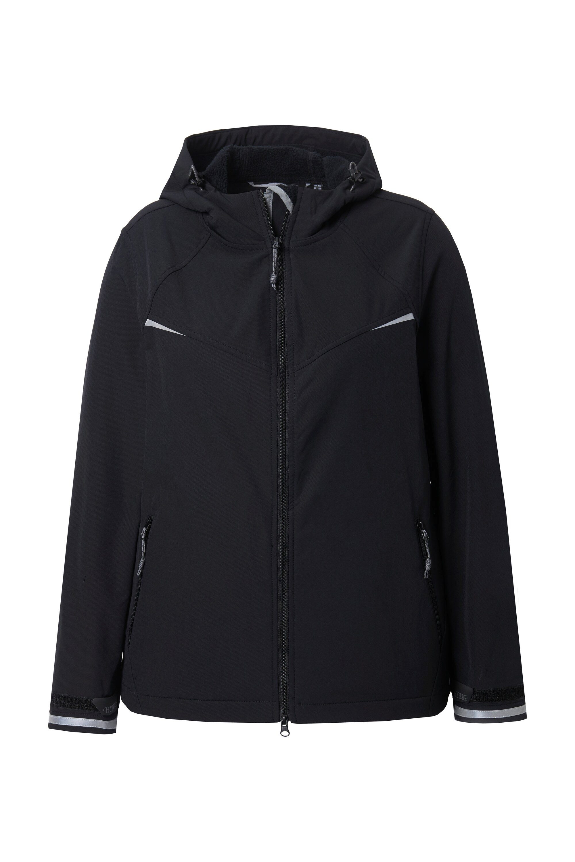 Ulla Popken Softshelljacke Softshell-Funktionsjacke wasserabweisend Kapuze günstig online kaufen