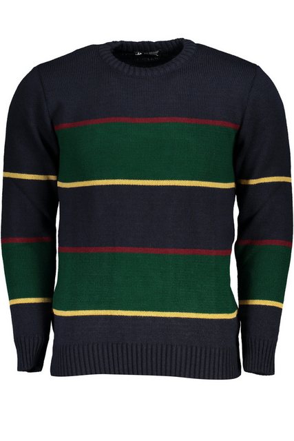 U.S. GRAND POLO Strickpullover Blauer Herrenpullover: Eleganter Look mit Ko günstig online kaufen