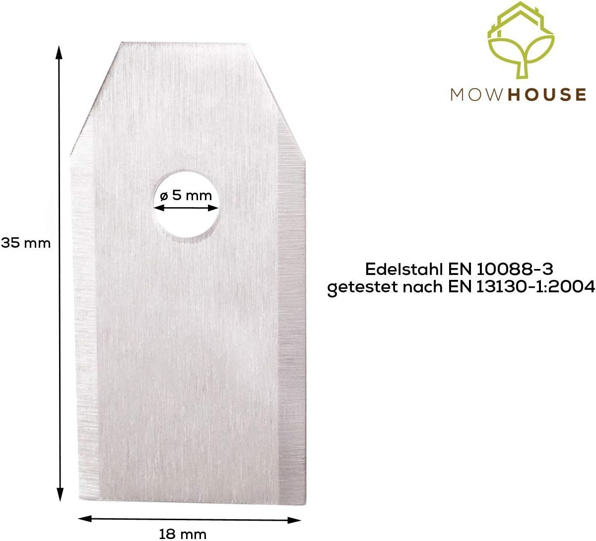 MOWHOUSE Mährobotermesser Mähroboter E...