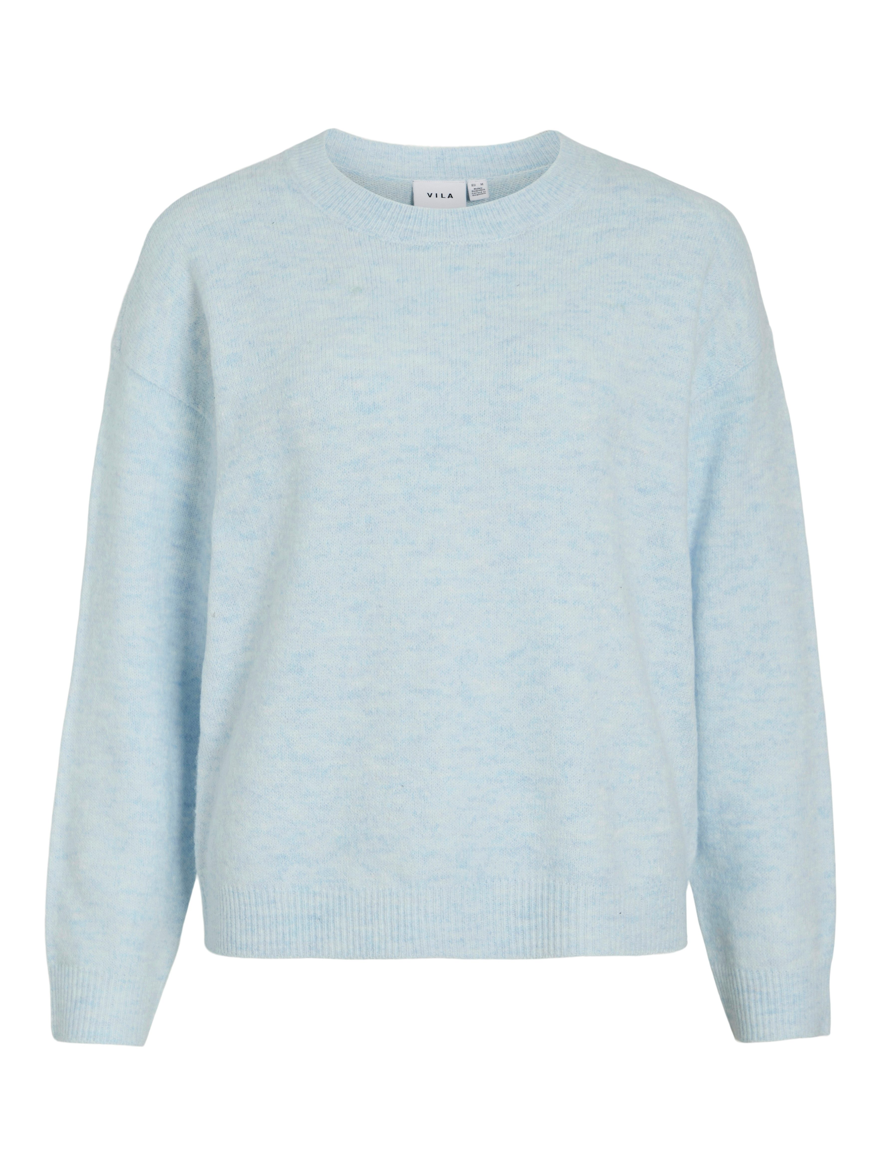 Vila Strickpullover VILIGA L/S O-NECK KNIT TOP - NOOS günstig online kaufen