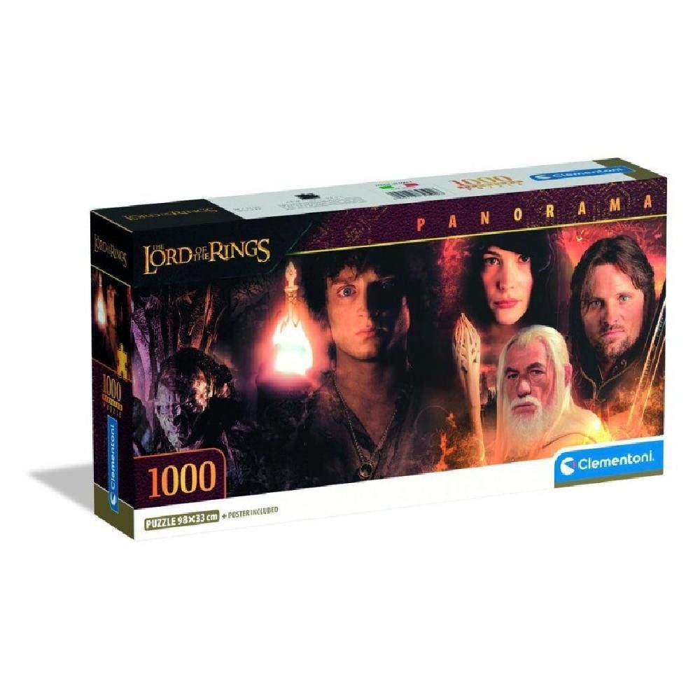 Clementoni® Puzzle The Lord of the Rings Panorama puzzle 1000pcs, Puzzleteile