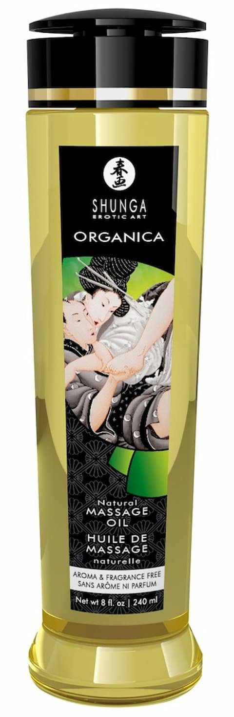 SHUNGA Massageöl Shunga - Massage Oil Organica Natural 240 ml, für sinnliche Massagen