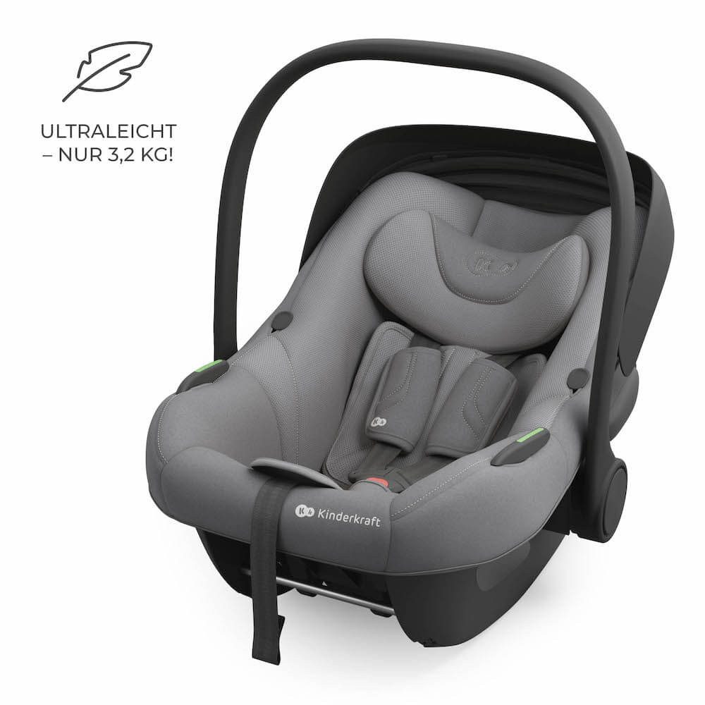Kinderkraft Babyschale Kinderautositz i-Lite mit Endura Safe FX Basis