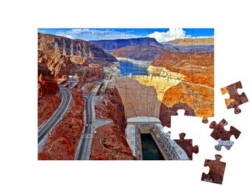 puzzleYOU Puzzle Hoover-Damm, 48 Puzzleteile, puzzleYOU-Kollektionen USA