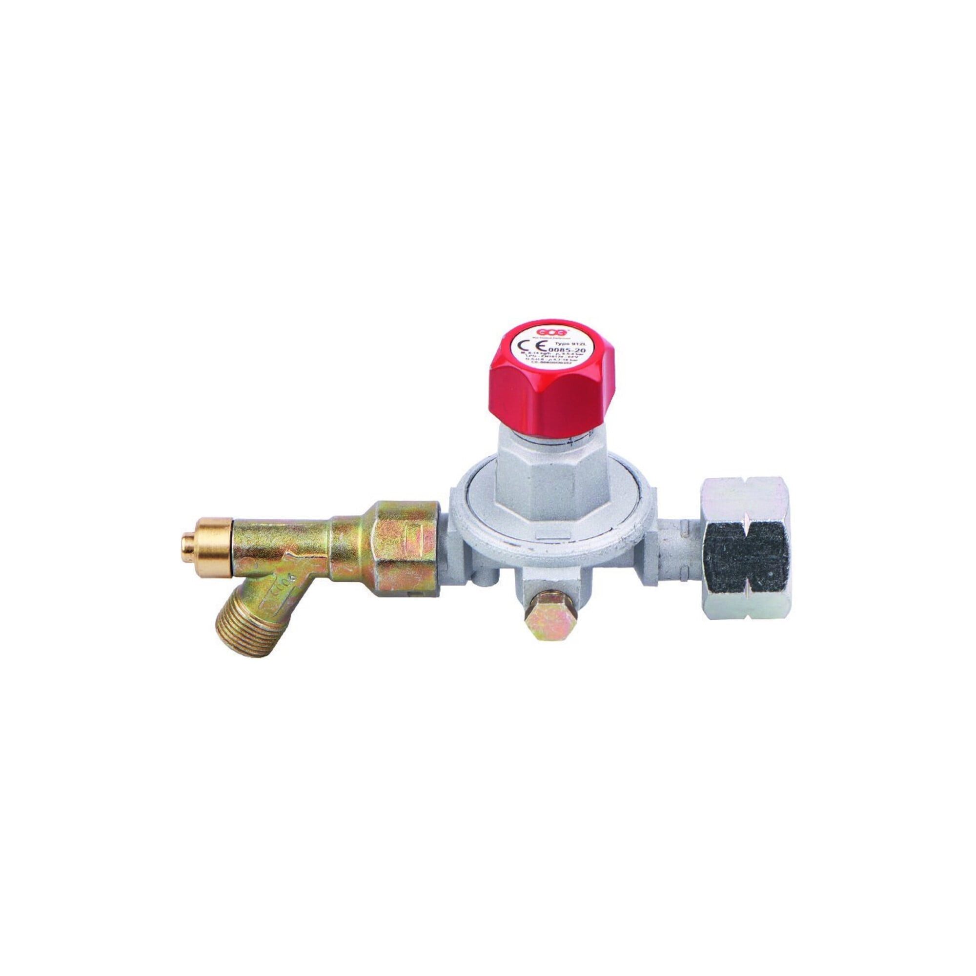 GCE Druckregler GCE Propanregler Kombi Anschluss ohne Manometer 0,5-4 bar