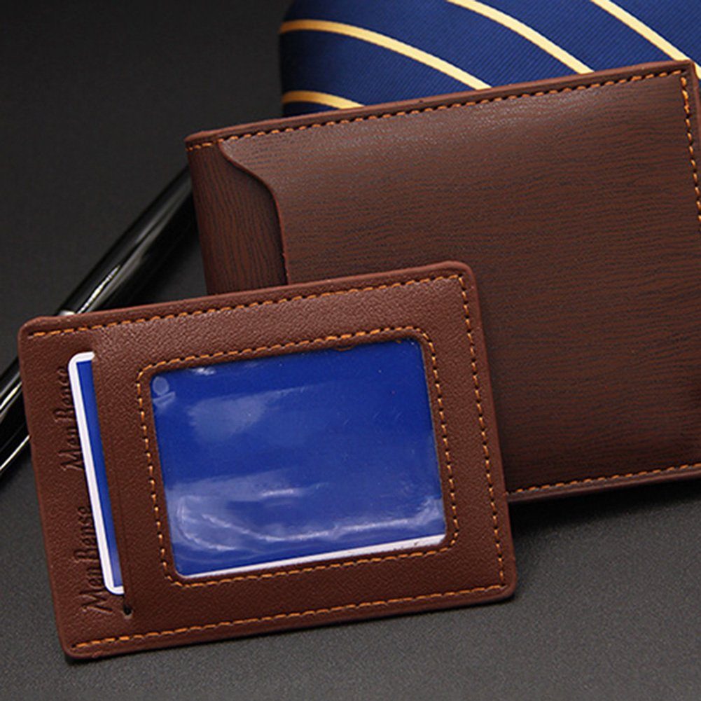 Brieftasche, Kartentasche, Portemonnaie Mit Blusmart Geldbeutel, Kurzer Geldbörse Bifold-Geldbörse black