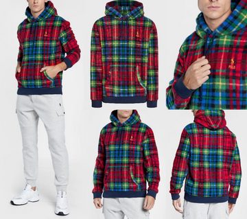 Ralph Lauren Winterjacke POLO RALPH LAUREN Hoodie Royal Crimson Plaid Jacke Sweater Sweatshirt