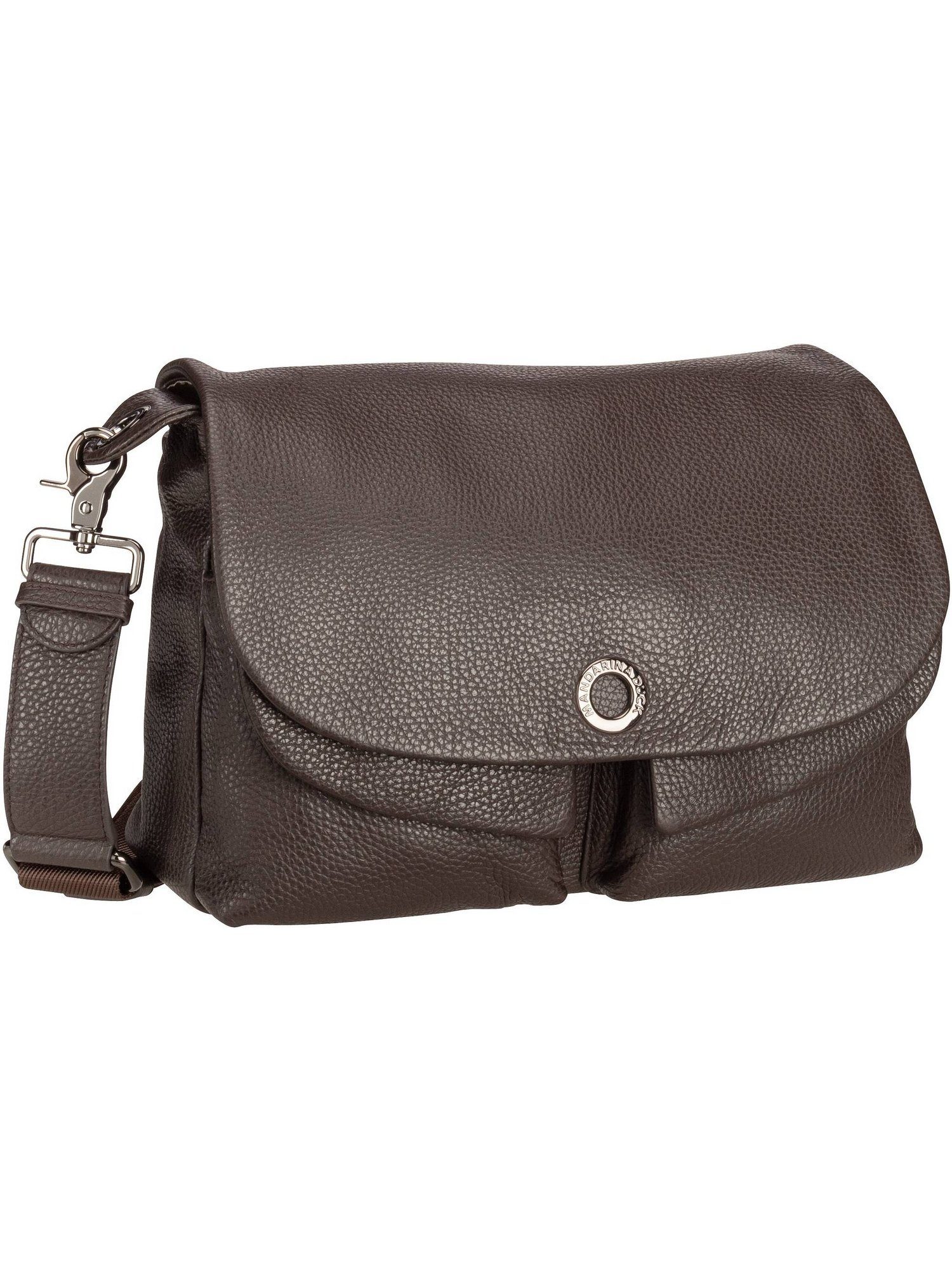 Mandarina Duck Umhängetasche Mellow Leather Shoulder Bag FZT23, Crossbody Bag Mole